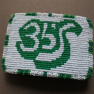 Buddhist bead buckle